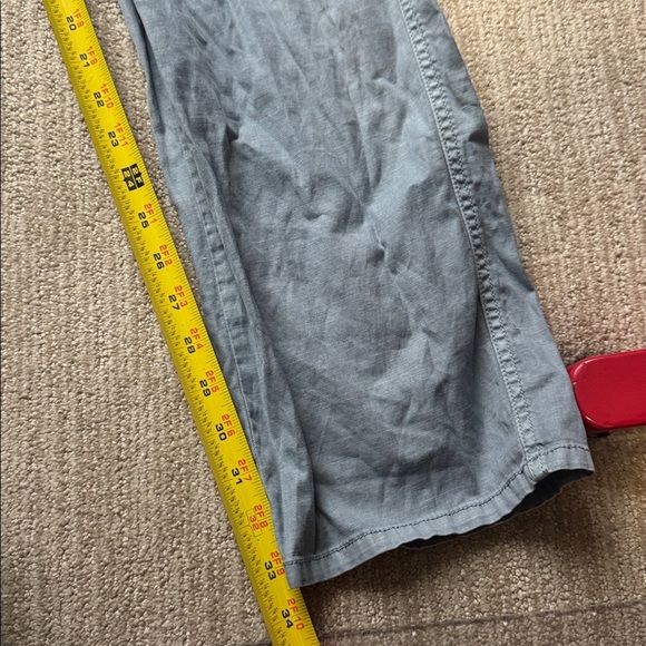 Faherty Blue Pants Men’s Size 42 Stretch Cotton Linen - Picture 12 of 13